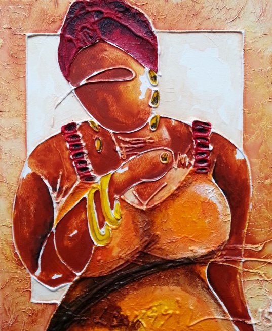 Niâba (2015) 46x38cm 